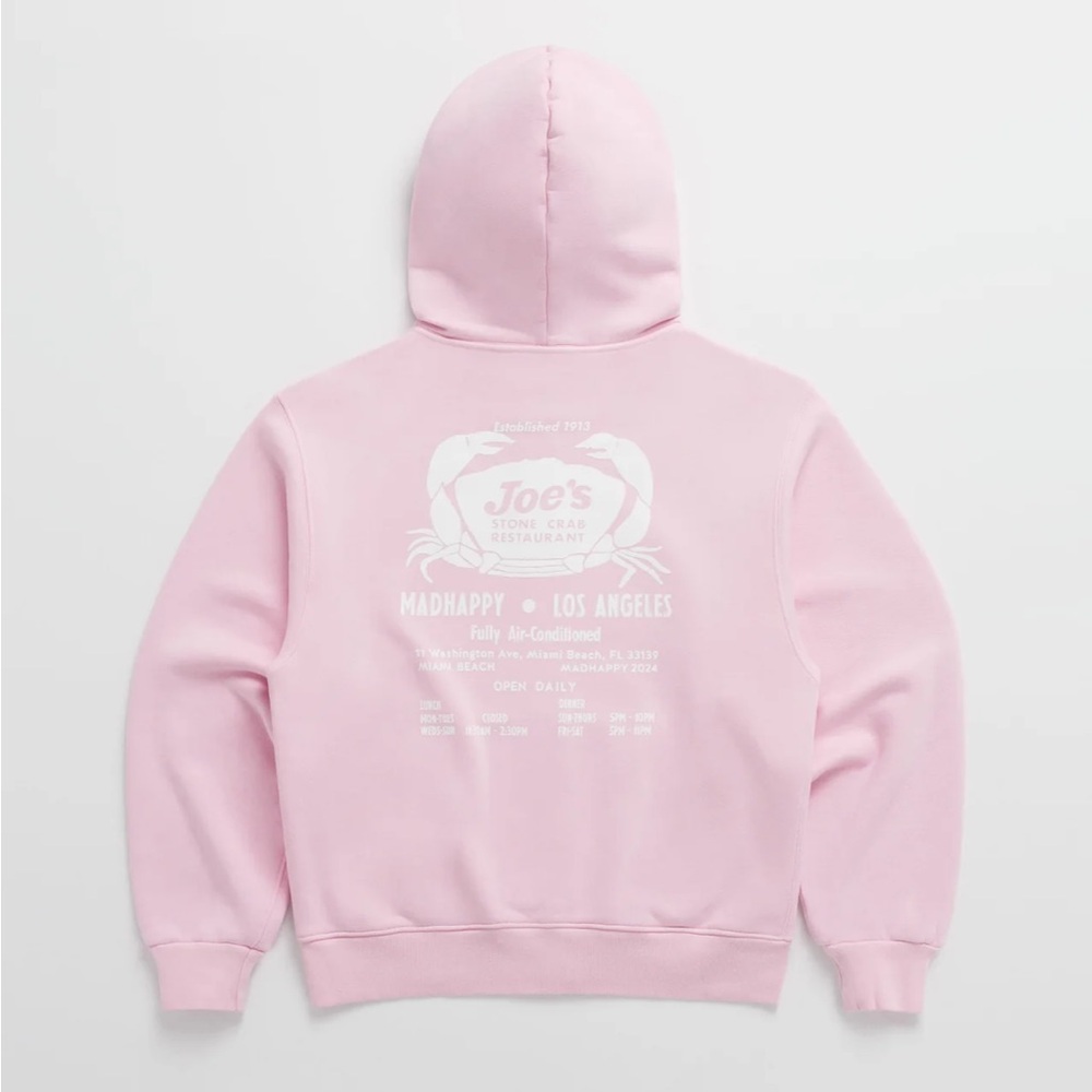 Madhappy Light Pink Hoodie Miami Drop